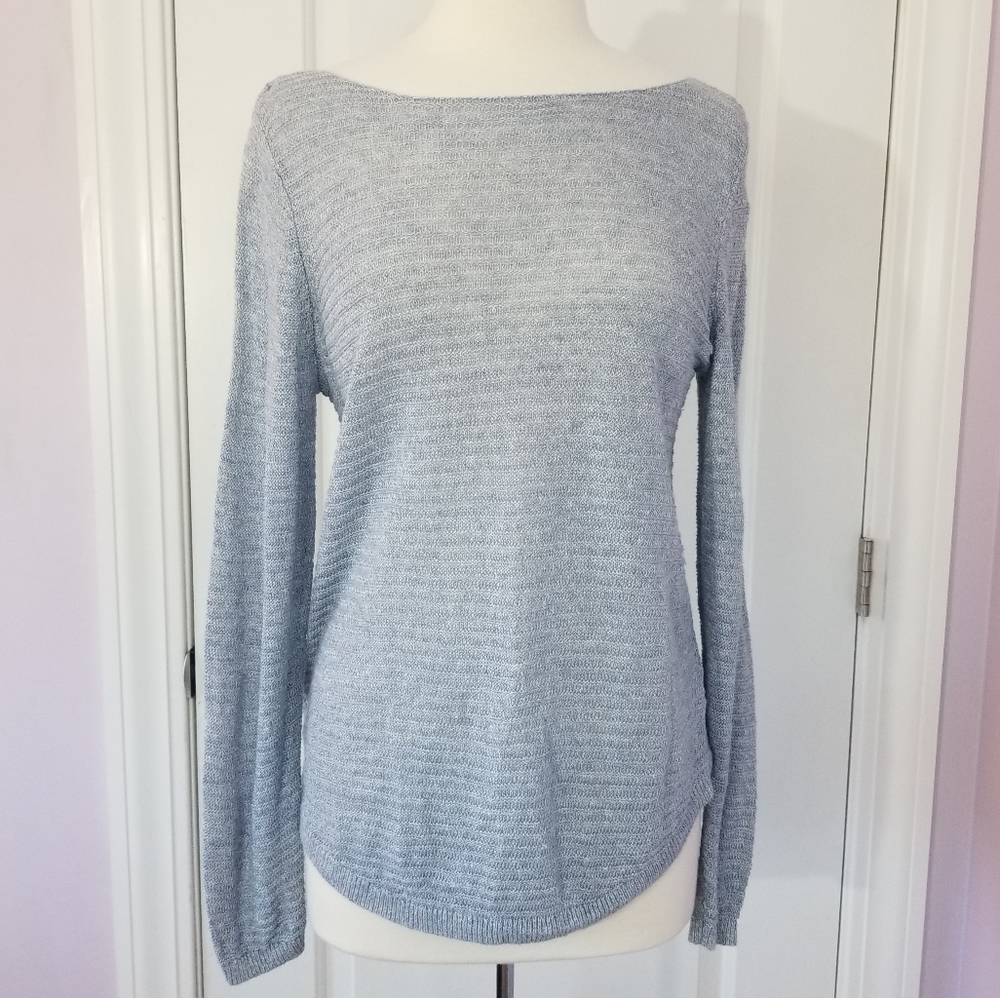 St Tropez West Lightweight Linen Sweater L